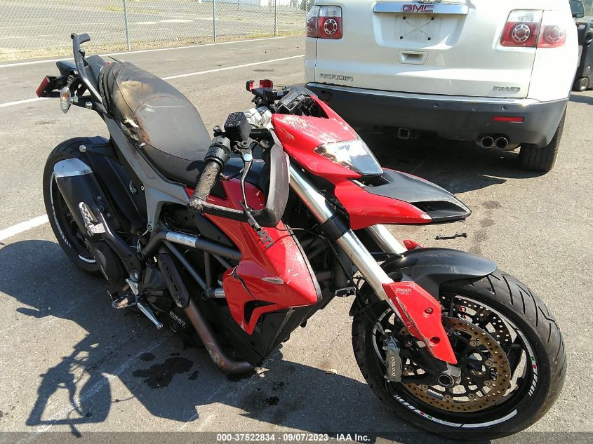 2014 DUCATI HYPERMOTARD HYPERSTRADA - ZDM1YBTS2EB009398