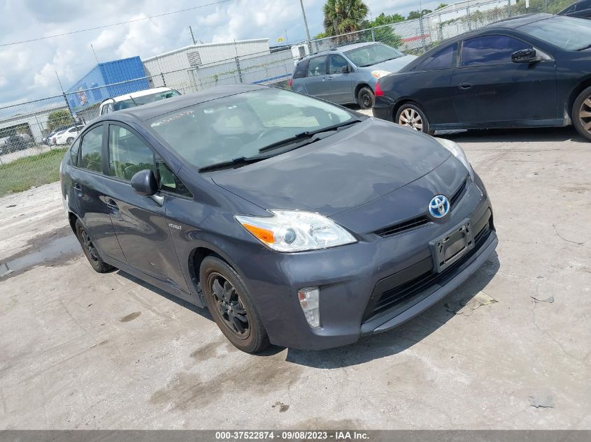 2014 TOYOTA PRIUS FOUR/FIVE/THREE/ONE/TWO - JTDKN3DU7E1791346