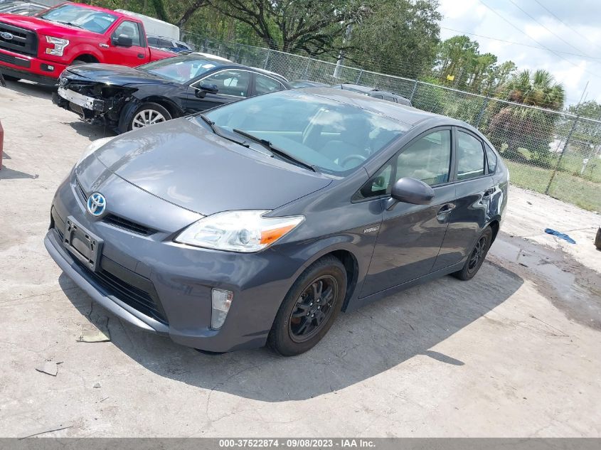 2014 TOYOTA PRIUS FOUR/FIVE/THREE/ONE/TWO - JTDKN3DU7E1791346