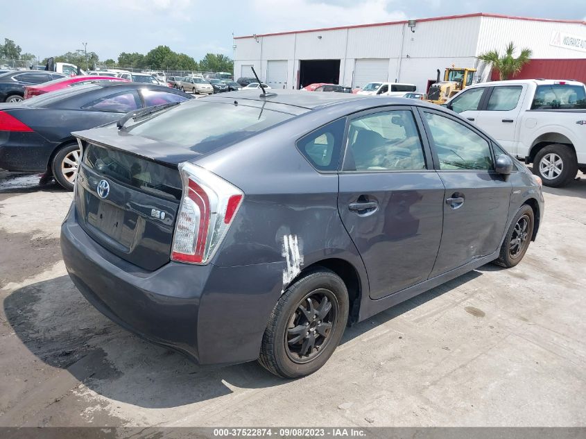 2014 TOYOTA PRIUS FOUR/FIVE/THREE/ONE/TWO - JTDKN3DU7E1791346