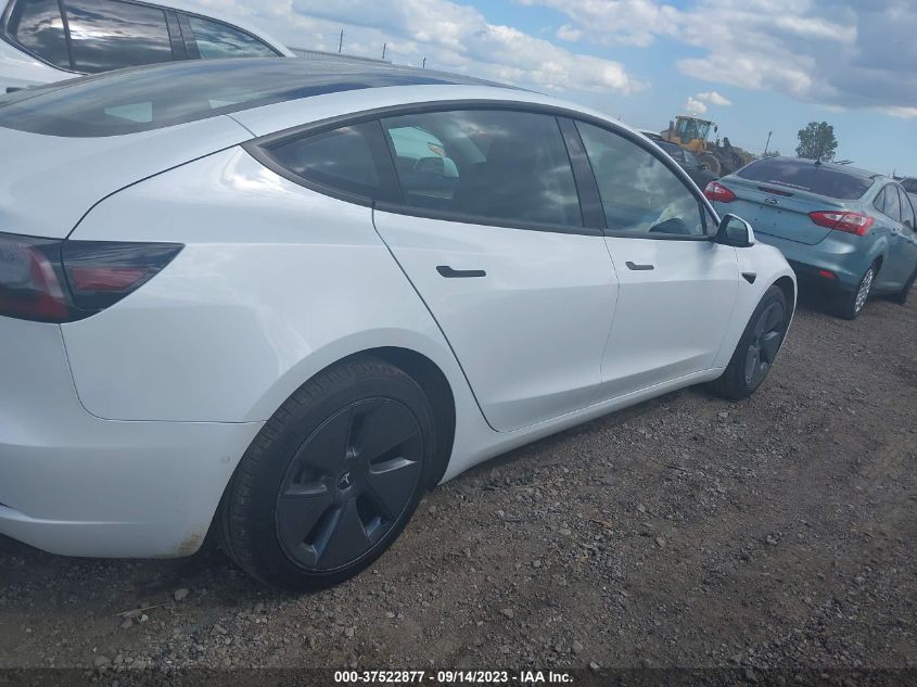 2021 TESLA MODEL 3 - 5YJ3E1EA8MF098207