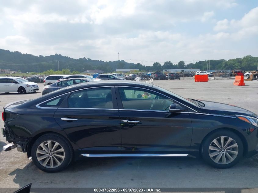 2015 HYUNDAI SONATA 2.4L SPORT - 5NPE34AF4FH251798