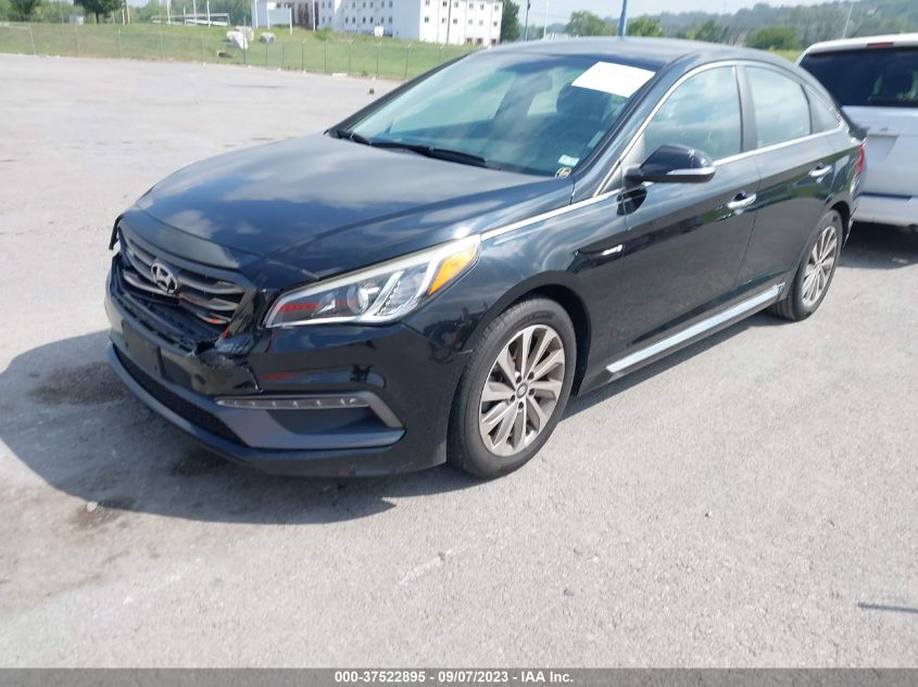 2015 HYUNDAI SONATA 2.4L SPORT - 5NPE34AF4FH251798