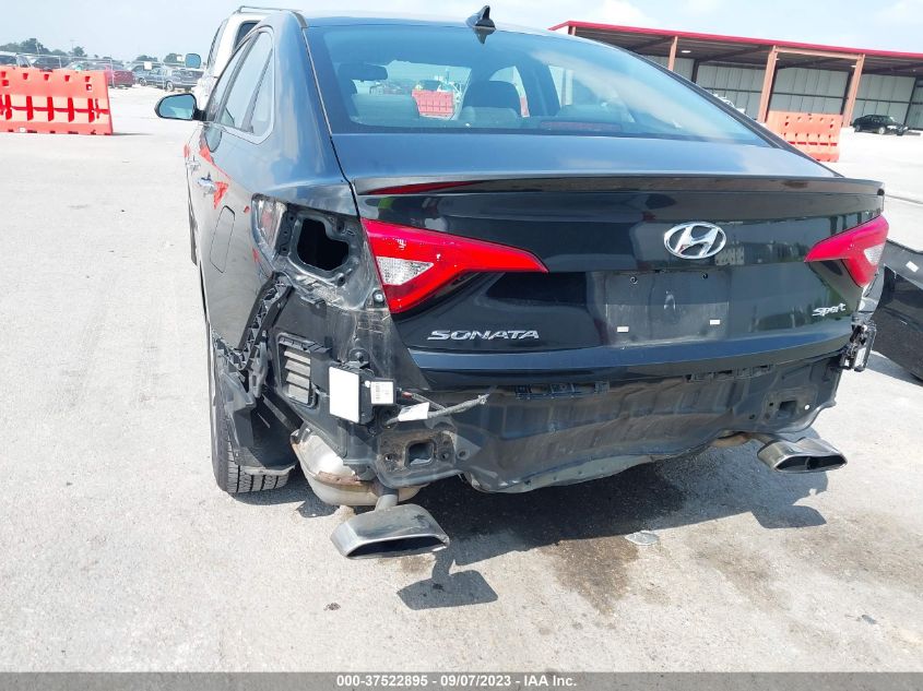 2015 HYUNDAI SONATA 2.4L SPORT - 5NPE34AF4FH251798