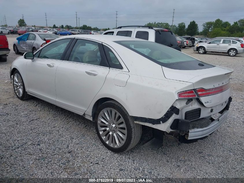 2013 LINCOLN MKZ - 3LN6L2G91DR813818