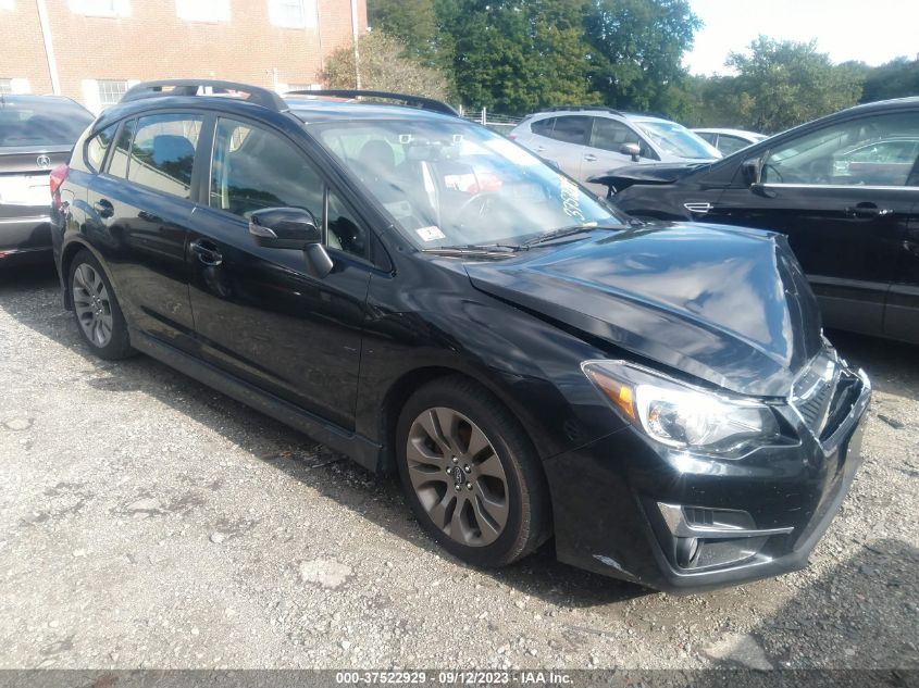 2016 SUBARU IMPREZA WAGON 2.0I SPORT LIMITED - JF1GPAY62G8222369