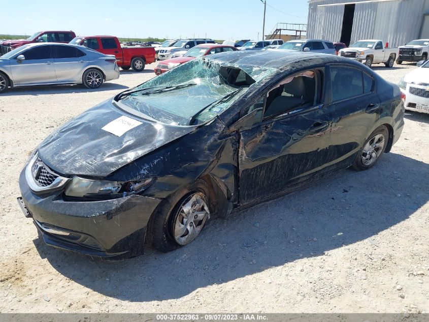 2013 HONDA CIVIC SDN LX - 2HGFB2F53DH569544