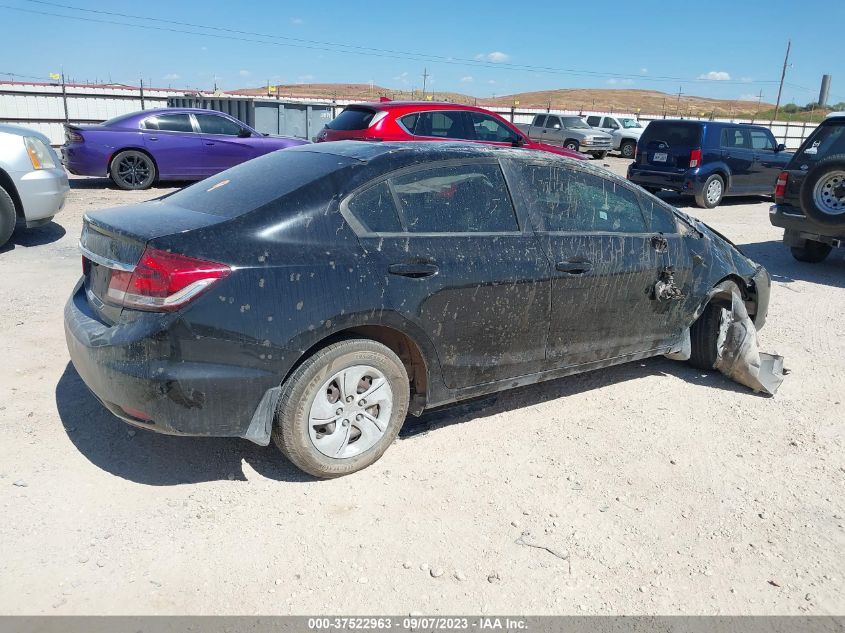 2013 HONDA CIVIC SDN LX - 2HGFB2F53DH569544