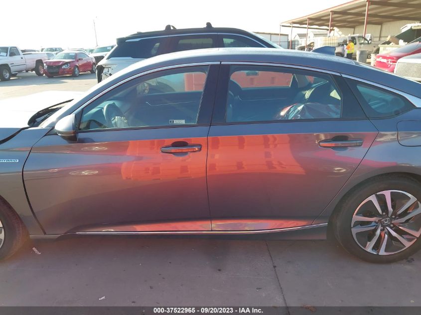 2021 HONDA ACCORD HYBRID EX-L - 1HGCV3F56MA020533