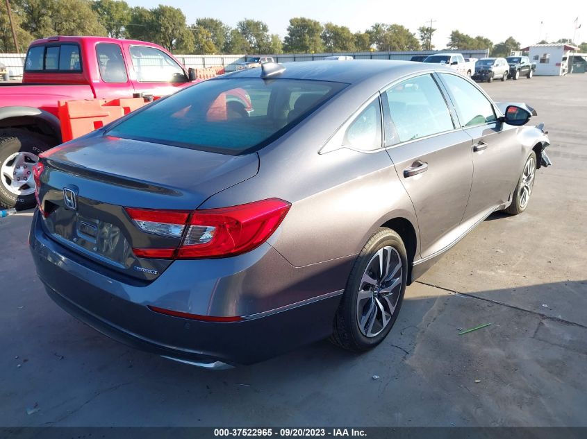 2021 HONDA ACCORD HYBRID EX-L - 1HGCV3F56MA020533