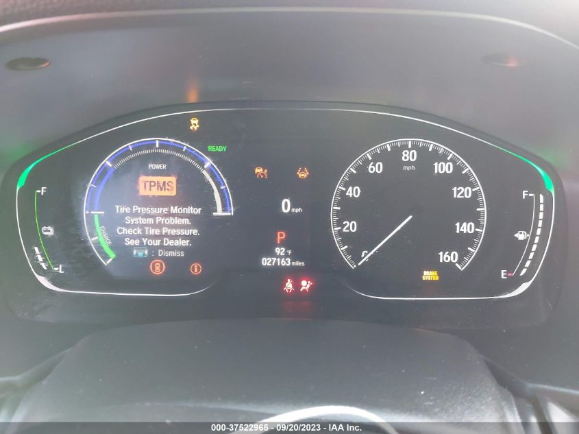 2021 HONDA ACCORD HYBRID EX-L - 1HGCV3F56MA020533