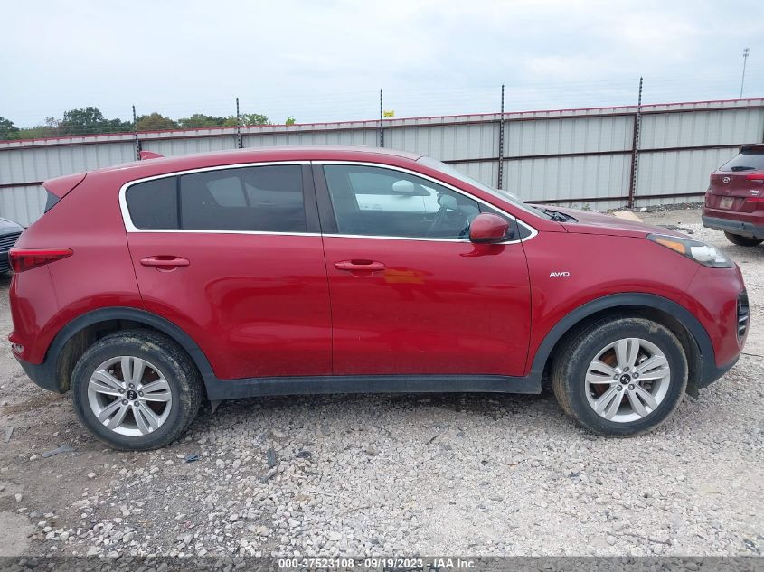 2018 KIA SPORTAGE LX - KNDPMCAC0J7327066