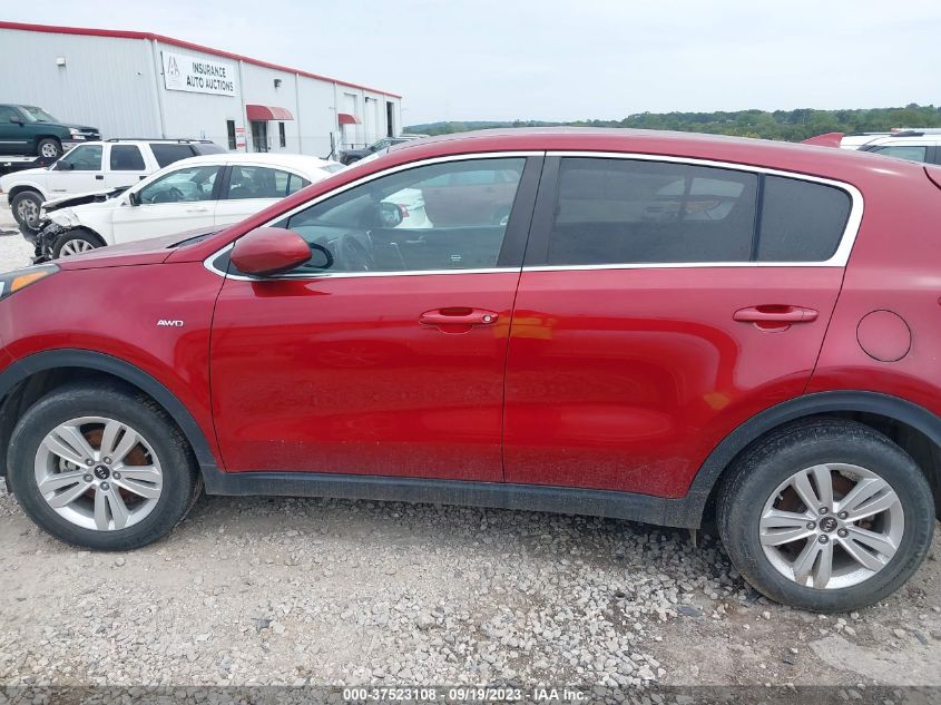 2018 KIA SPORTAGE LX - KNDPMCAC0J7327066