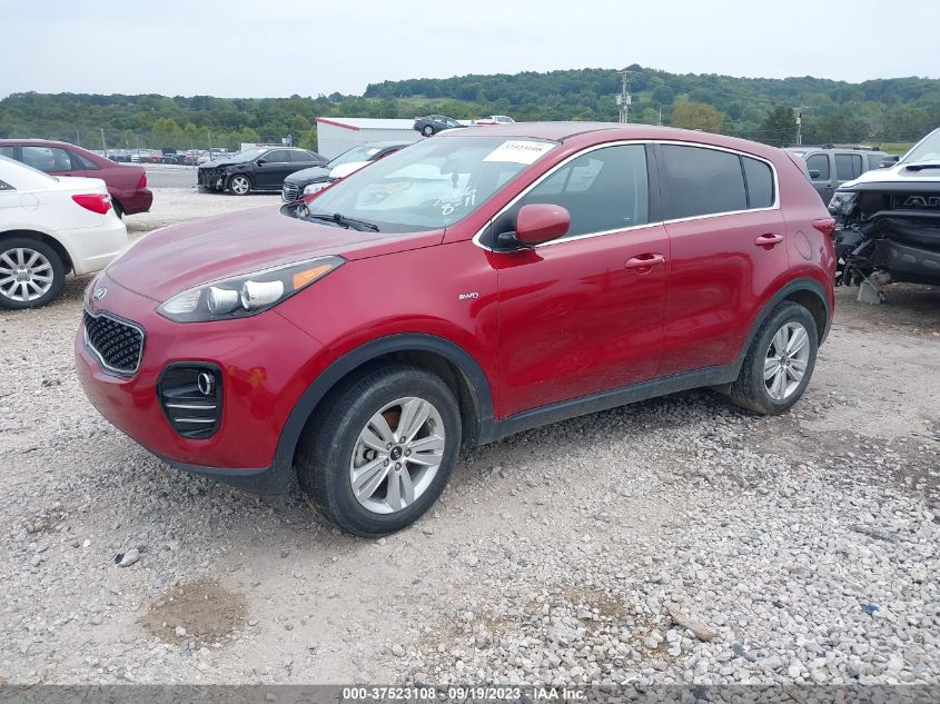 2018 KIA SPORTAGE LX - KNDPMCAC0J7327066