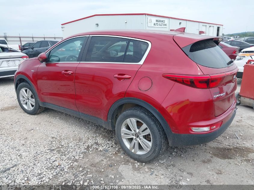 2018 KIA SPORTAGE LX - KNDPMCAC0J7327066