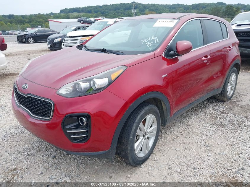 2018 KIA SPORTAGE LX - KNDPMCAC0J7327066
