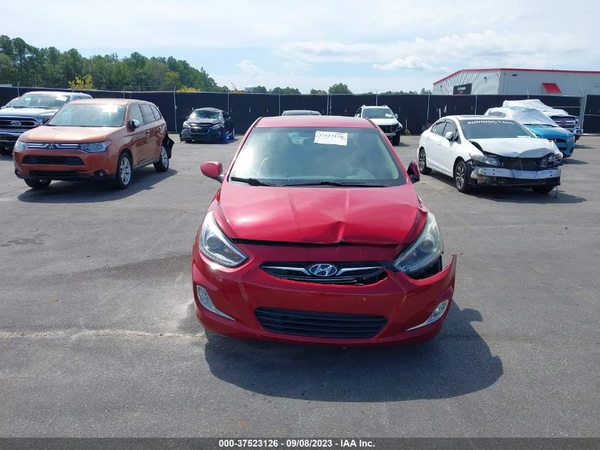 2014 HYUNDAI ACCENT GLS - KMHCU4AE7EU735525