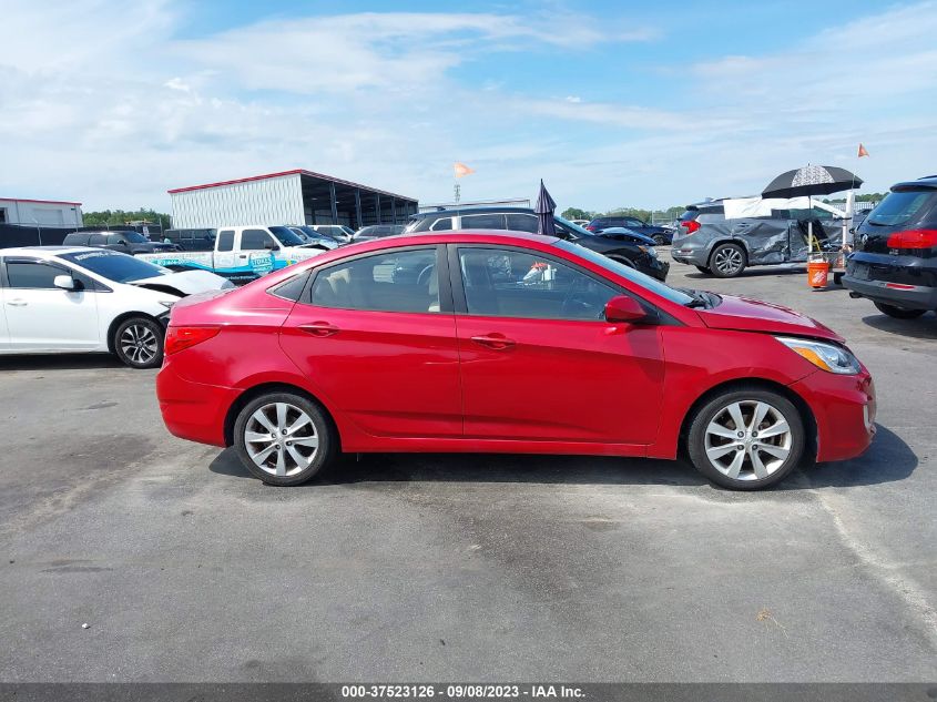 2014 HYUNDAI ACCENT GLS - KMHCU4AE7EU735525
