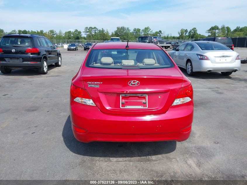 2014 HYUNDAI ACCENT GLS - KMHCU4AE7EU735525
