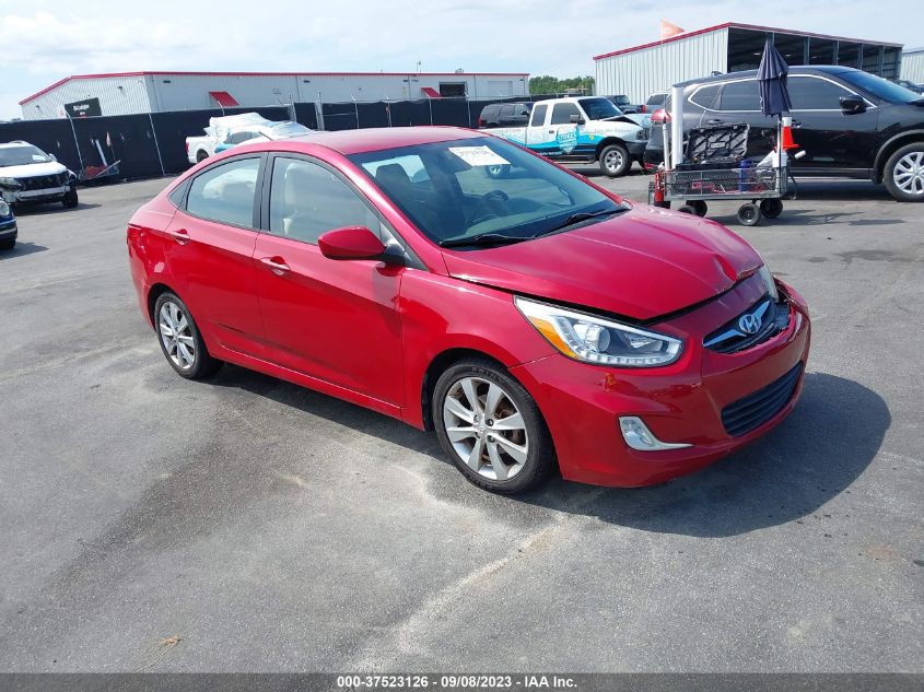 2014 HYUNDAI ACCENT GLS - KMHCU4AE7EU735525