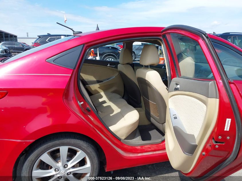 2014 HYUNDAI ACCENT GLS - KMHCU4AE7EU735525