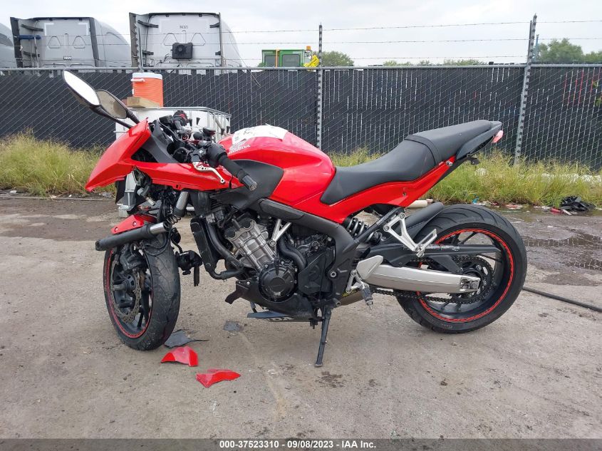 2014 HONDA CBR650 F - MLHRC7405E5001203