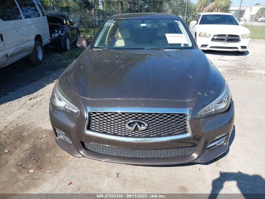 2015 INFINITI Q50 PREMIUM/SPORT - JN1BV7AR3FM396882
