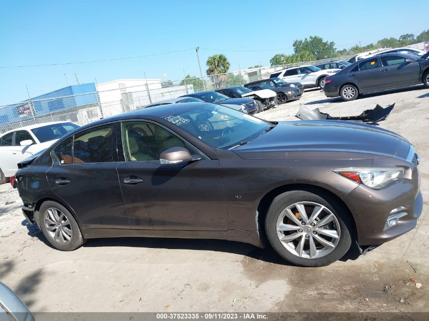 2015 INFINITI Q50 PREMIUM/SPORT - JN1BV7AR3FM396882
