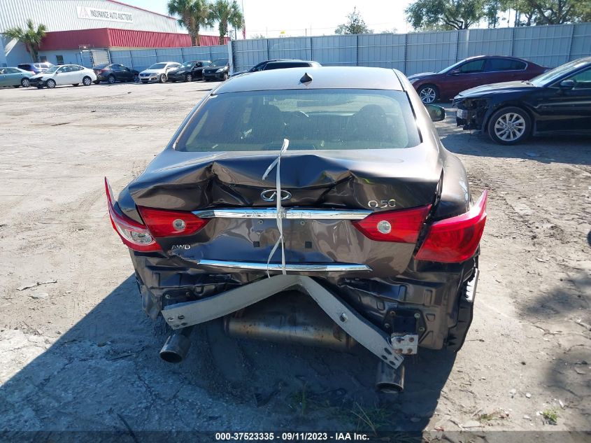 2015 INFINITI Q50 PREMIUM/SPORT - JN1BV7AR3FM396882