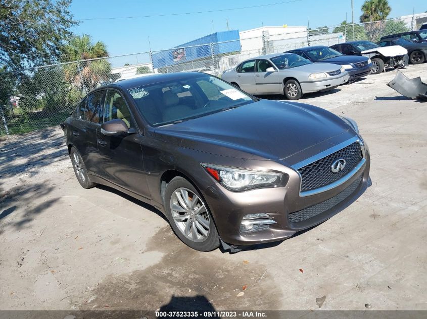2015 INFINITI Q50 PREMIUM/SPORT - JN1BV7AR3FM396882