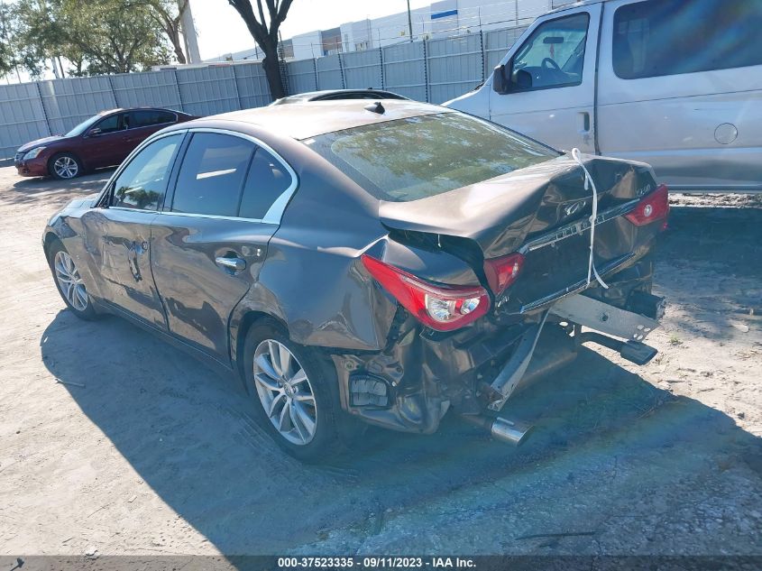 2015 INFINITI Q50 PREMIUM/SPORT - JN1BV7AR3FM396882