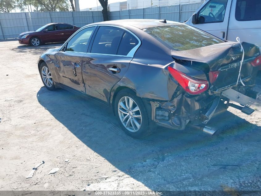 2015 INFINITI Q50 PREMIUM/SPORT - JN1BV7AR3FM396882