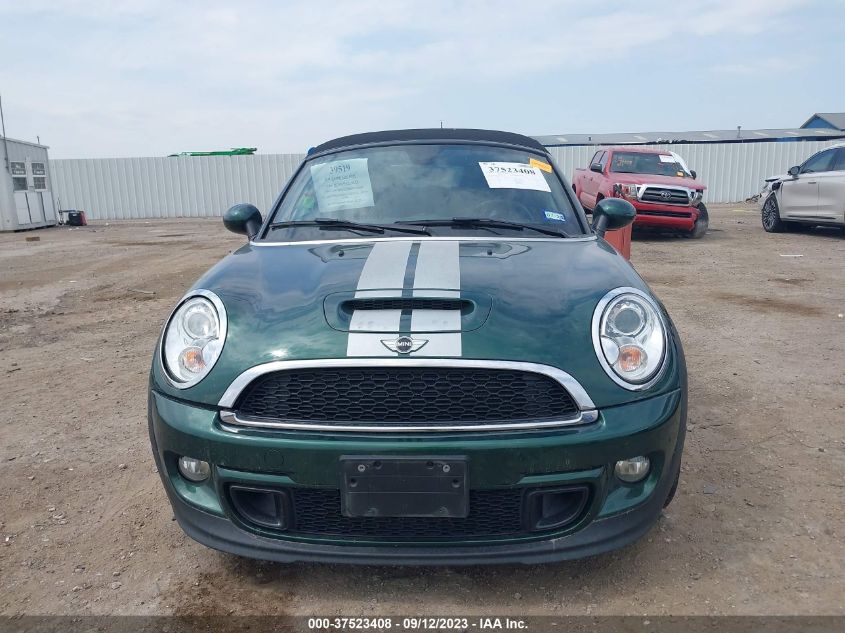 2013 MINI COOPER ROADSTER S WMWSY3C50DT565389