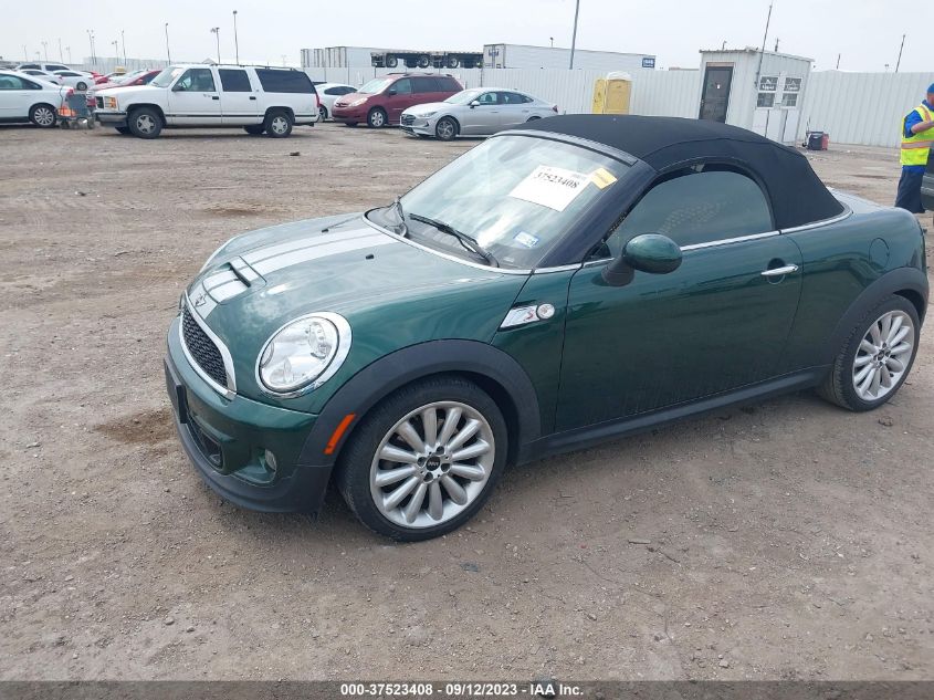2013 MINI COOPER ROADSTER S WMWSY3C50DT565389