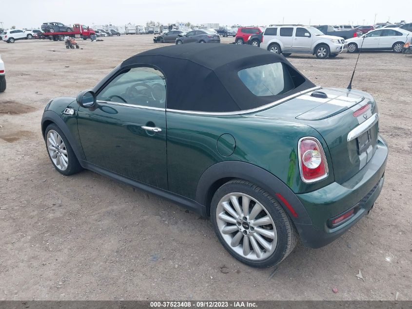 2013 MINI COOPER ROADSTER S WMWSY3C50DT565389