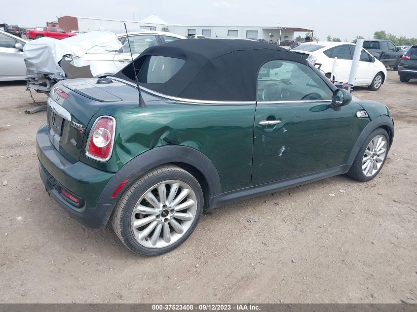 2013 MINI COOPER ROADSTER S WMWSY3C50DT565389
