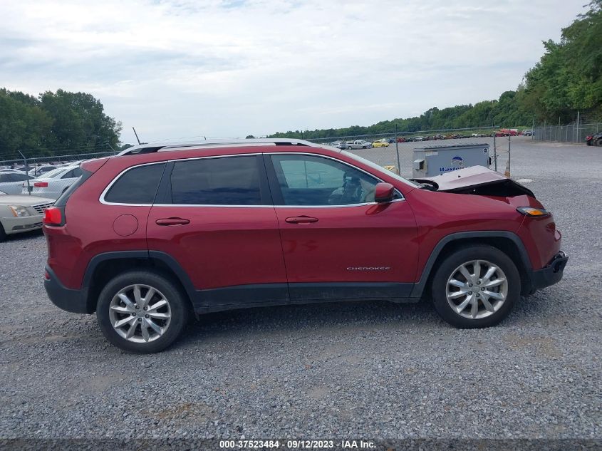 2016 JEEP CHEROKEE LIMITED - 1C4PJMDB9GW231940