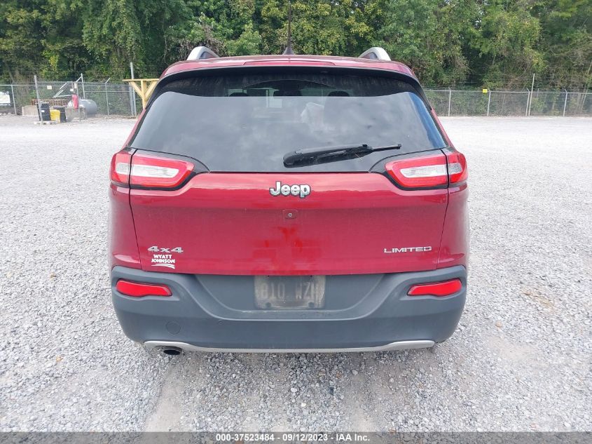 2016 JEEP CHEROKEE LIMITED - 1C4PJMDB9GW231940