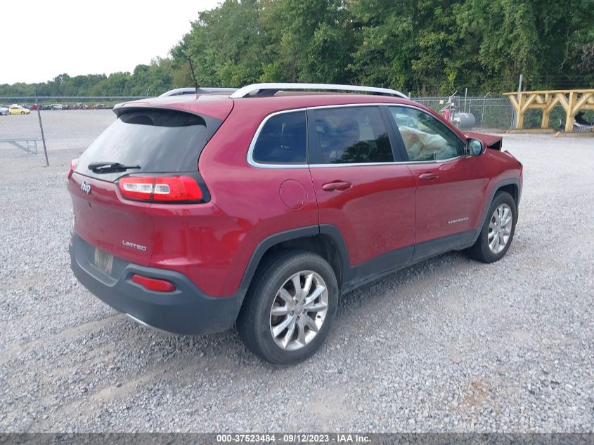 2016 JEEP CHEROKEE LIMITED - 1C4PJMDB9GW231940