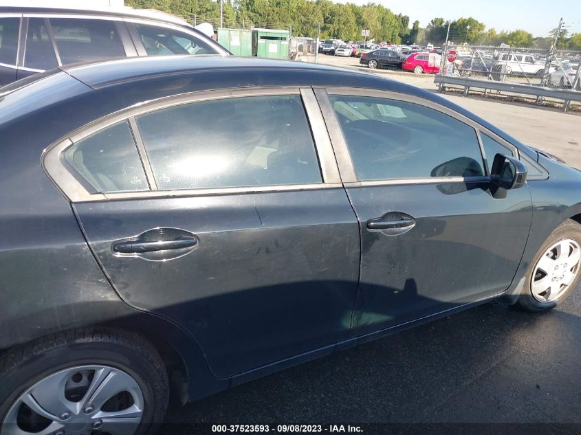 2014 HONDA CIVIC SEDAN LX - 19XFB2F51EE228266
