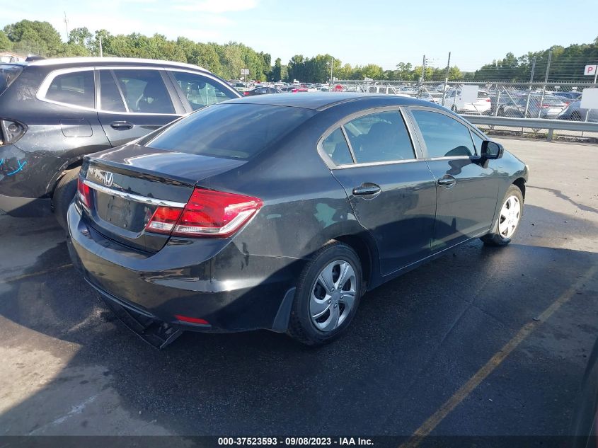 2014 HONDA CIVIC SEDAN LX - 19XFB2F51EE228266