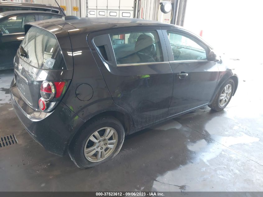 2015 CHEVROLET SONIC LT - 1G1JC6SH9F4123937