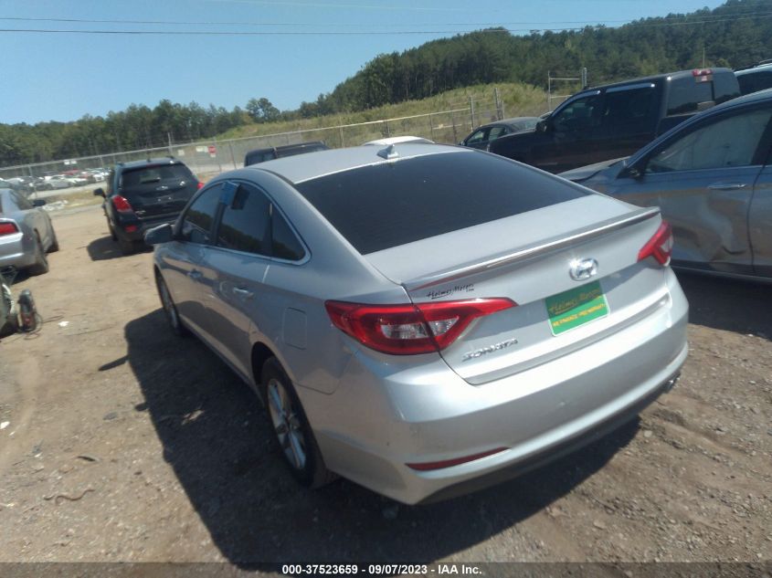 2017 HYUNDAI SONATA 2.4L - 5NPE24AF0HH532874