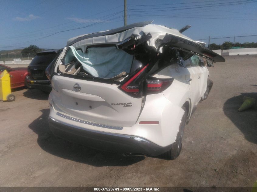 2019 NISSAN MURANO PLATINUM - 5N1AZ2MS6KN134742