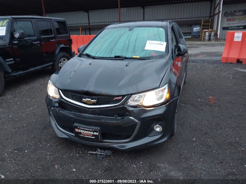 2017 CHEVROLET SONIC LT - 1G1JD6SH2H4123049
