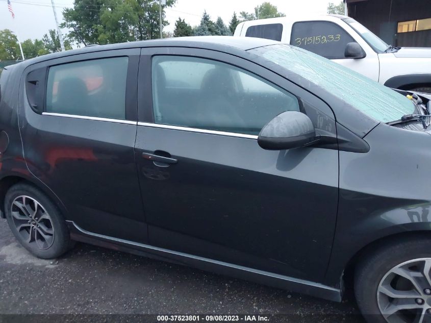 2017 CHEVROLET SONIC LT - 1G1JD6SH2H4123049