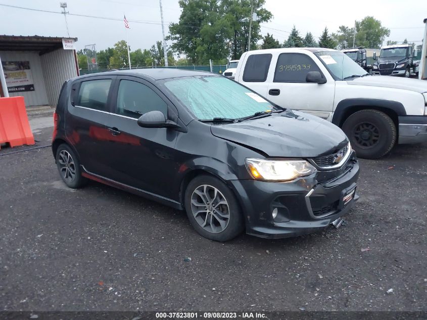 2017 CHEVROLET SONIC LT - 1G1JD6SH2H4123049