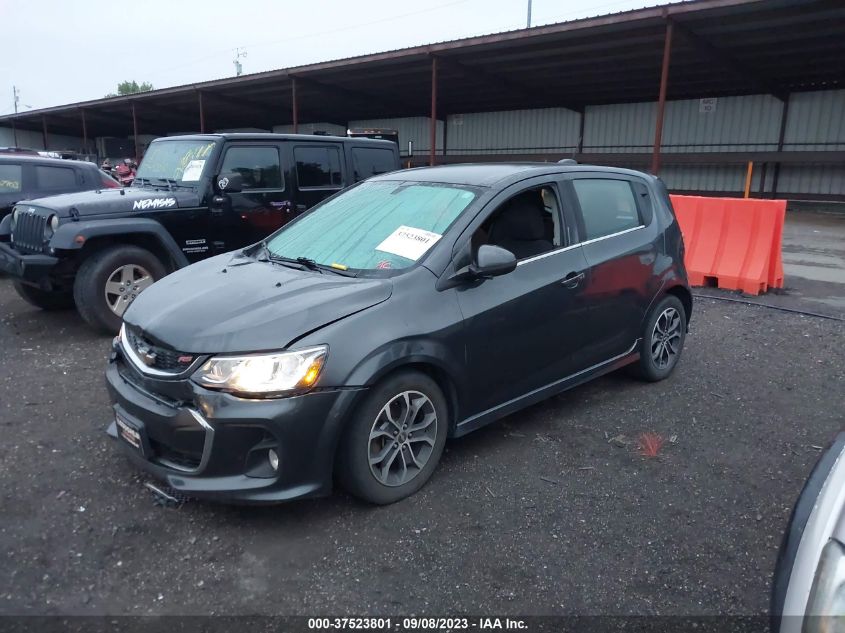 2017 CHEVROLET SONIC LT - 1G1JD6SH2H4123049
