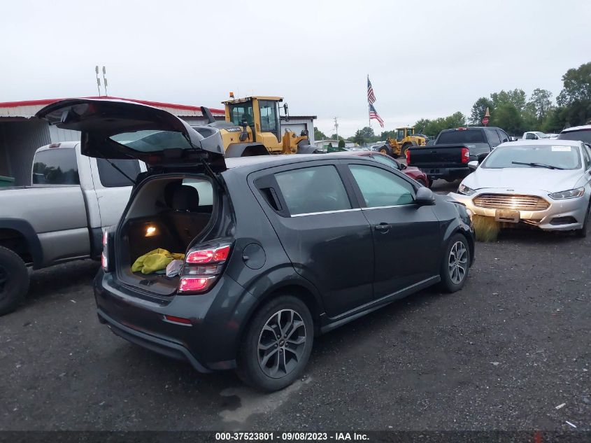 2017 CHEVROLET SONIC LT - 1G1JD6SH2H4123049