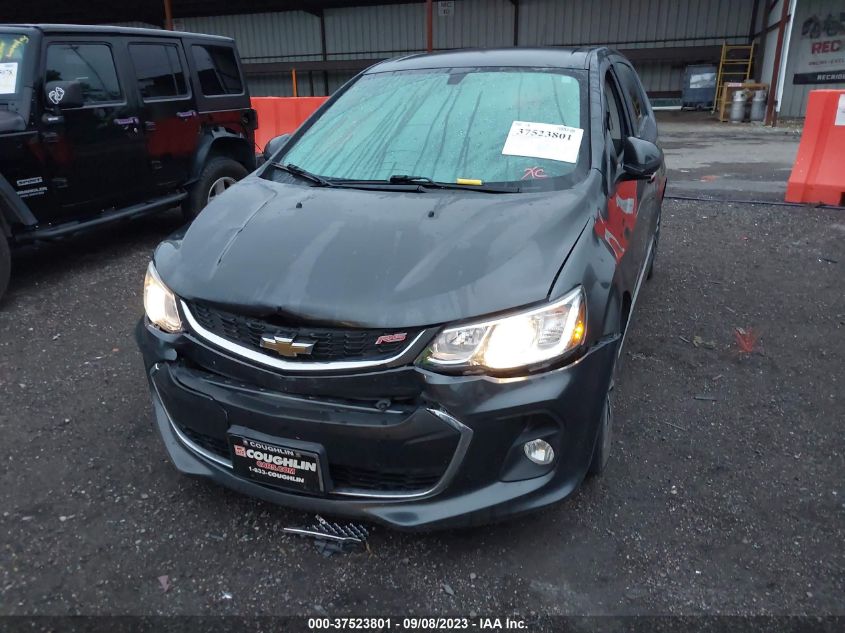 2017 CHEVROLET SONIC LT - 1G1JD6SH2H4123049